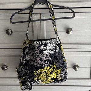 Vera Bradley Baroque Print Tote and Matching Wristlet